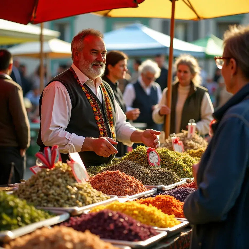 Különleges teás doboz, a szívbarát teakeverék bemutatására