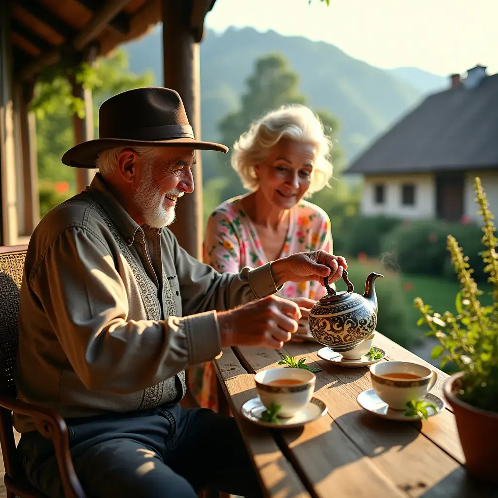 Illatos gyógynövény tea csésze, a szív egészségéért